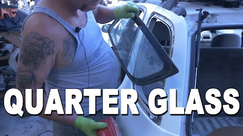 How to remove a Quarter Glass - 1998 Subaru Impreza