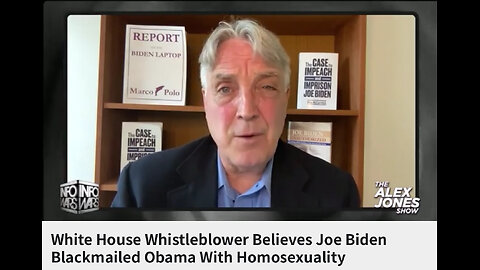 White House Whistleblower Believes Joe Biden Blackmailed Obama With Homosexuality