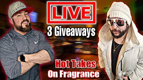 Hot Takes on Fragrance ft. Joey Cannoli: 3 GIVEAWAYS | TLTG Reviews LIVESTREAM 2023