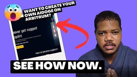 How To Create A Token Like $AIDOGE On Arbitrum Using This Zero Fee Safu Token Creator?