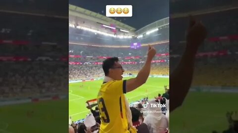 Ecuador fan complains about l referee's decision #shorts #worldcup #qatarvsecuador #viral #foryou