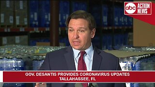 Gov. DeSantis provides coronavirus updates