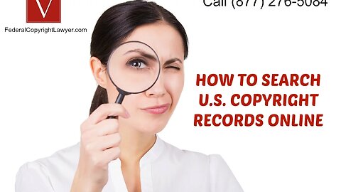 How to Search Copyright Records Online by Attorney Steve