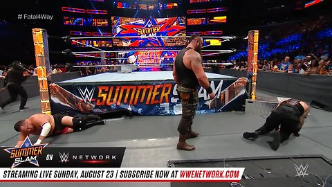 FULL MATCH_Lesnar vs raigns