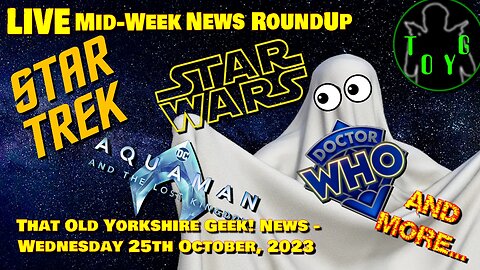 Wednesday Live News Stream - TOYG! News - 25th October, 2023