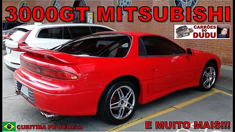 Mitsubishi 3000GT e mais 04/03/23 CARRÕES D DUDU Alfa Romeo 156 Sportwagon Renault Megane Grand Tour