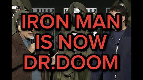 IRON MAN IS NOW DR. DOOM