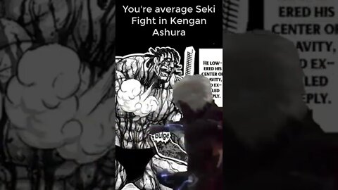 Your Average Seki Fight In Kengan Ashura #Shorts #meme #KenganAshura #KenganOmega #MetalGearSolid