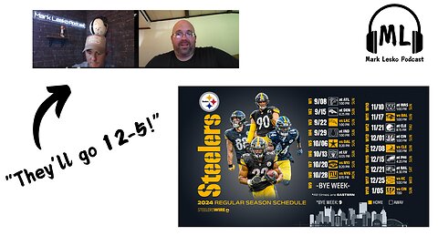 Steelers 2024 predictions || Mark Lesko Pod clips LIVE #steelers