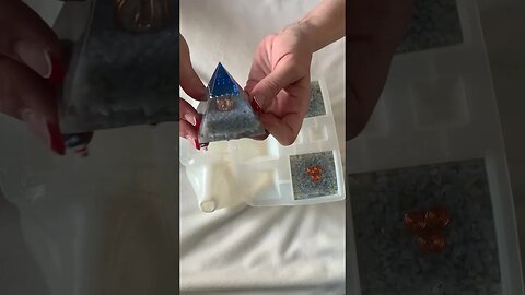 Unboxing Angelite Pyramids