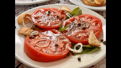 Tomatoes with Brown Butter