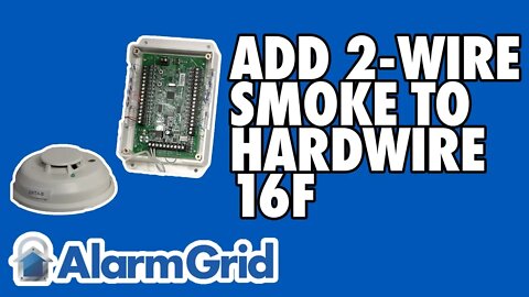 Adding a 2-Wire Smoke to the Qolsys Hardwire 16-F