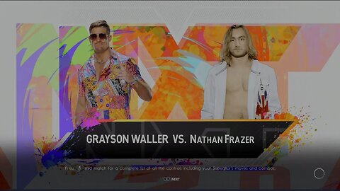 NXT Spring Breakin' Grayson Waller vs Nathan Frazer