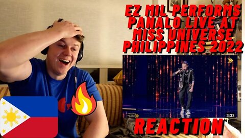 🇵🇭Ez Mil Performs Panalo Live at Miss Universe Philippines 2022 ((IRISH GUY INSANE REACTION!!))