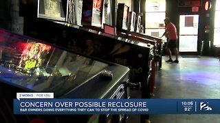 Tulsa bar goers concerned about second shutdown