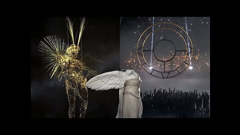 OLYMPICS CLOSING RITUAL DEPICTS SATAN CAST DOWN TO EARTH SUMMONING DEMONS USING CERN'S PORTAL!