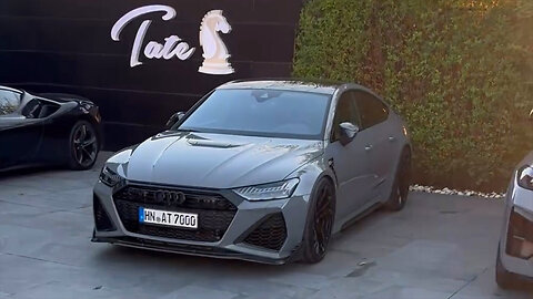 Andrew Tate’s New Audi RS7 Legacy Edition ($250,000)