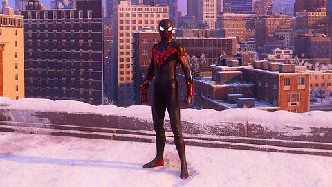 SPIDER-MAN MILES MORALES PS5 [Free Roam/Swinging Gameplay] - Advanced Tech Suit