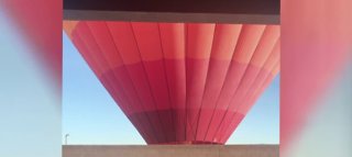 Hot air balloon makes emergency landing