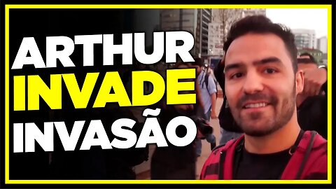 REACT ARTHUR INVADIU INVASÃO DO MTST! | Cortes do @MBLiveTV