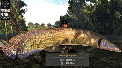 Fishing Planet Folge 572 Arapaima Fangen mit Spinnfisch Ausrüstung