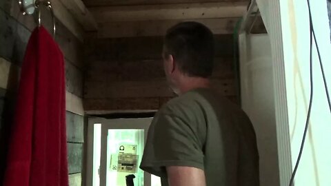 Pallet Wood Bathroom Paneling & The Ultimate Off Grid Alarm System