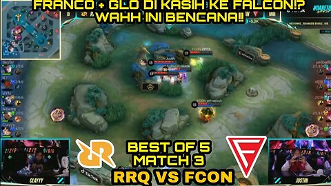 HERO PULL FALCON DI LEPAS RRQ? STRATEGI APA INI!? INI BENCANA BAGI RRQ | RRQ VS FCON M4 - MLBB M4