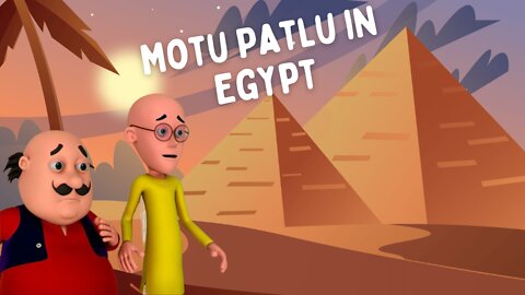 Motu patlu cartoon | Motu Patlu in EGYPT