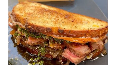 Ribeye steak sandwich Recipe