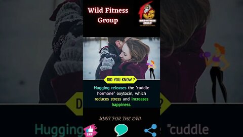 🔥How does hugging increases happiness🔥#shorts🔥#wildfitnessgroup🔥24 November 2022🔥