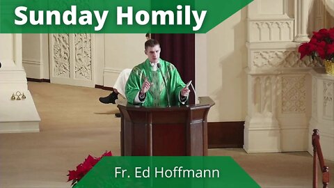 Homily for the Fourth Sunday in Ordinary Time - Father Ed Hoffmann