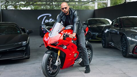 How Andrew Tate NEARLY DIED On His $578K Super Bike