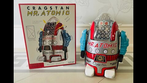 Mr Atomic ⚛️ by Osaka Tin Toys is one of the greatest reproduction robots! 🤖