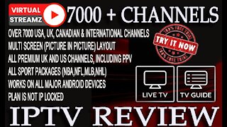 Virtual Streamz BEST IPTV SERVICE FOR 2021 NO IP LOCK