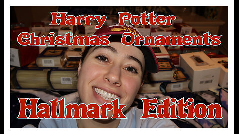 Harry Potter Christmas Ornaments: Hallmark Edition