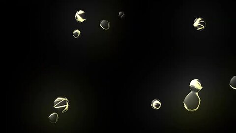 Golden Liquid Animation Wallpaper | Black Background