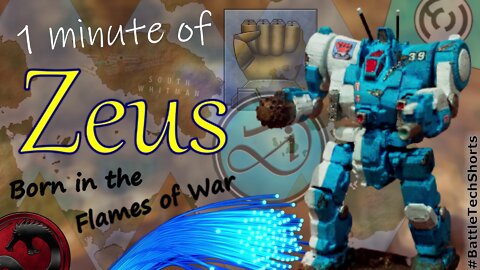 BATTLETECH #Shorts - Zeus, Born in the Flames of War