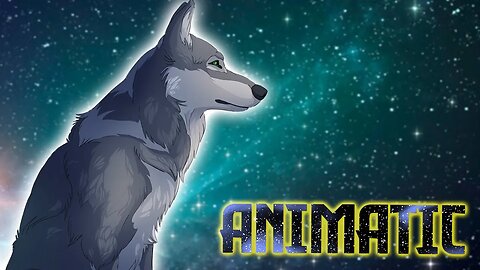 A Wolf in Space - Animation by Lombarsi