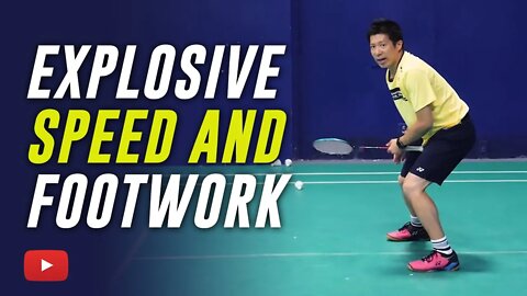 Developing Explosive Speed and Footwork in Badminton - Coach Efendi Wijaya (Subtitle Indonesia)