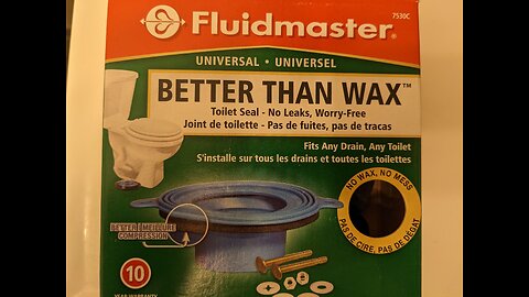 How to change a Toilet O ring/wax ring