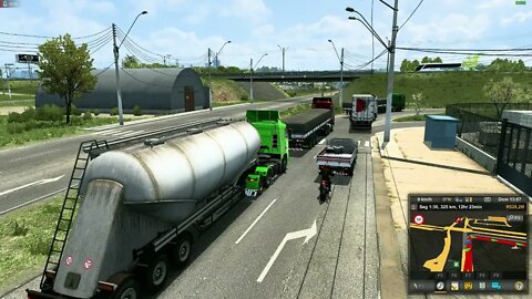 ATIBAIA x CAMPINAS - MAPA ROTAS BRASIL - EURO TRUCK SIMULATOR 2 1.43