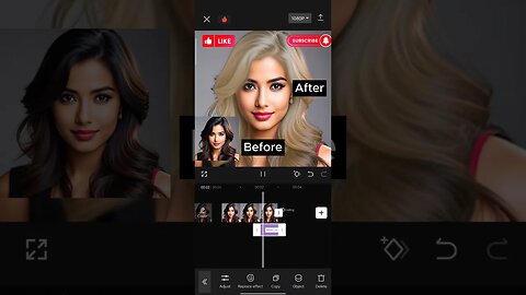 Mastering Hair Color Effects in CapCut: A Step-by-Step Guide #CapCutTutorials #HairColorMagic