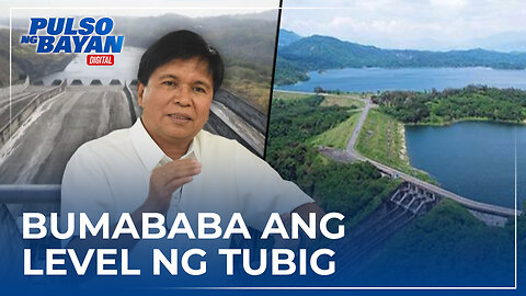 Pantabangan Dam naitalang bumababa ang level ng tubig, epekto ng El Niño