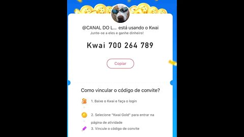 PITBULL TA NA PISTA VAMOS GANHAR DINHEIRO GALERA !!! UTILIZE O MEU CODIGO KWAI 700264789 E GANHE !!