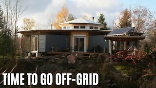 A Cute Shipping Container Airbnb In Ontario Has A Private Lake & 140 Acres Of Forest