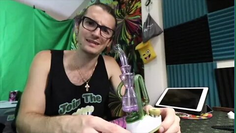 How To Clean Your Puffco Peak Green Recycler Attachment