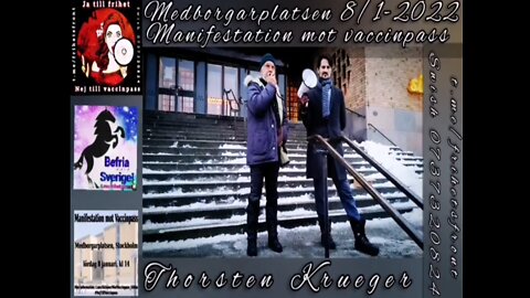 Thorsten Krueger Medborgarplatsen 8 januari