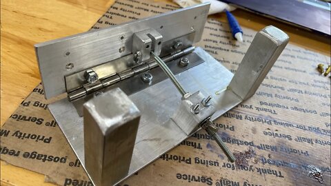 How to build a bevel grinding jig