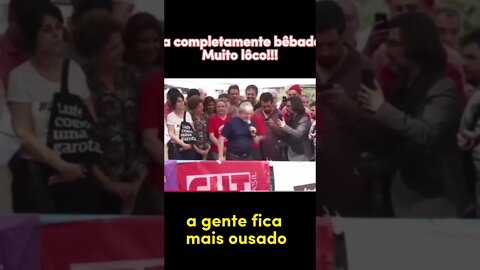 Eita!!! O Lula e seu caso de Amor com a “marvada” antes de ser preso ele dava esses shows.