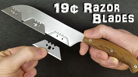 WORLD SHARPEST KITCHEN KNIFE Razor #rumble